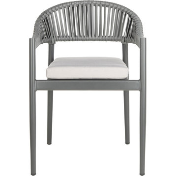 Greer Rope Chair (Set of 2) - Gray