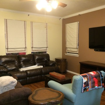 Two Tone Interior Painting in Pasadena, TX