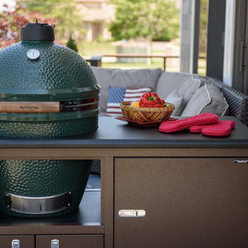 Outdoor Grill Carts