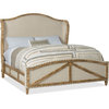 Hooker Furniture Roslyn County Upholstered Panel Bed, California King