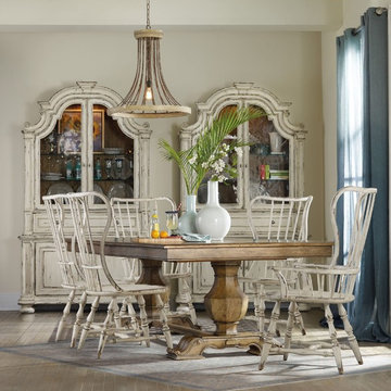 Hooker Furniture Dining Room Sanctuary Spindle Back Arm Chair