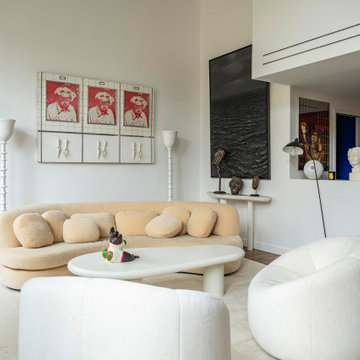 Réaménagement d'un duplex dans un style Art Déco