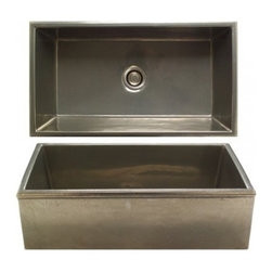 Rocky Mountain Hardware Reservoir Apron Front Sink - Brackets