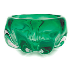 Caleb Siemon emerald thick barnacle bowl - Home Decor