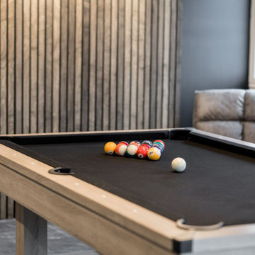 Bar and pool room