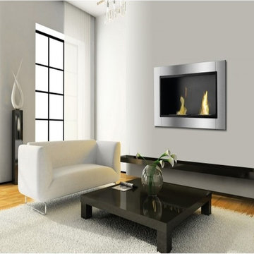 Lata Wall Mounted Ethanol Fireplace