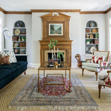 Formal Living Room in Historic Family Home in Kenilworth