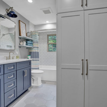 Designing Delight: A Kitchen and Dual Bathroom Makeover for Inspired Living