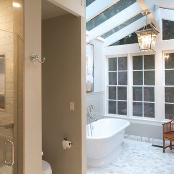 Atrium Inspired Master Bathroom