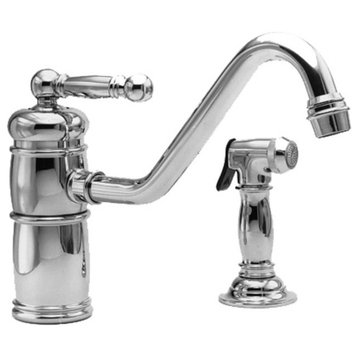 Newport Brass 941 Nadya Single Handle Kitchen Faucet - Polished Chrome