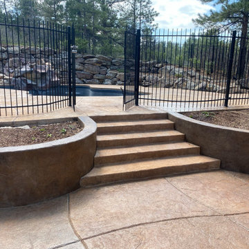 Outdoor Kitchen and Pool Patio