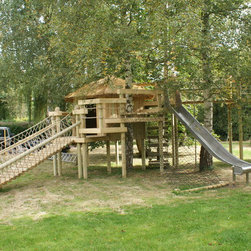 Magical treehouse on 5 levels - Garden Playhouses