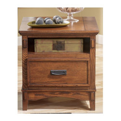 Cross Island End Table - Side Tables And End Tables