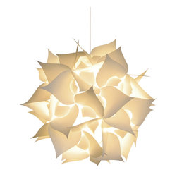 Akari Lanterns - Spades Hanging Pendant Lamp - Pendant Lighting