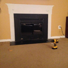 Living room Fireplace