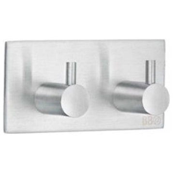 Decorative Hooks For The Home, Brushed Stainless Steel