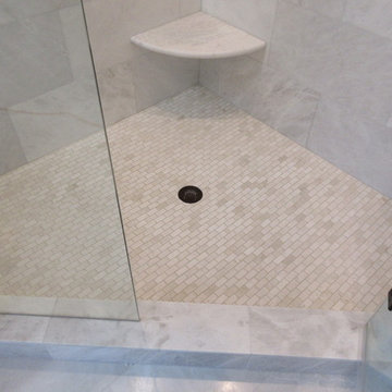 Elegant Marble Master Bathroom