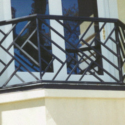 Aluminum Balcony Railing with Chipendale design - Outdoor Products