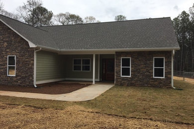 Home design - craftsman home design idea in Atlanta
