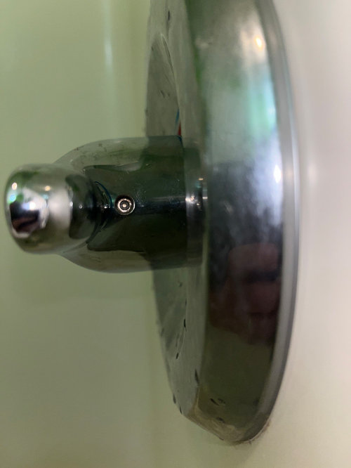 Shower handle set screw type