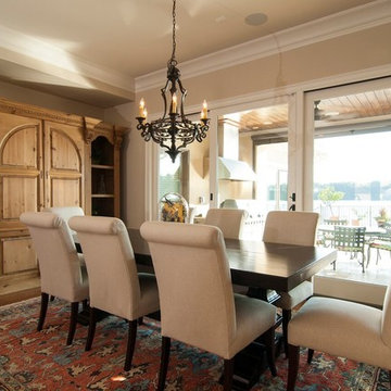 Mediterranean Lake Norman Home