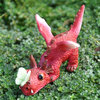 Dragon Playing with Butterfly for Miniature Garden, Fairy Garden