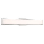 Access Lighting - Citi 36" Vanity, Brushed Steel, Acrylic Lens, Dedicated LED - Access Lighting is a contemporary lighting brand in the home-furnishings marketplace.  Access brings modern designs paired with cutting-edge technology, at reasonable prices.