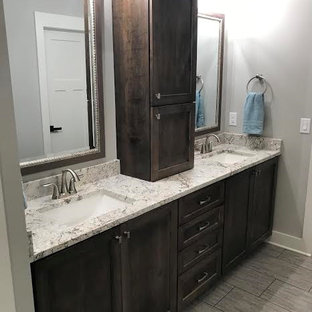 75 Beautiful Black Bathroom With Granite Countertops Pictures