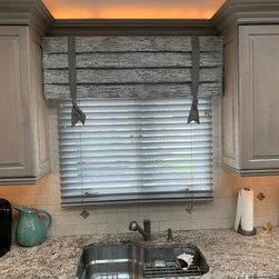 Above sink - Window Treatments