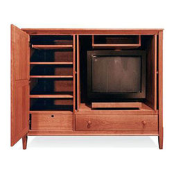Vermont Shaker Entertainment Center 61" - Entertainment Centers And Tv Stands