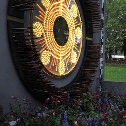 SOL. Two suns, One light. - Outdoor Wall Art
