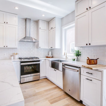Kitchen Remolded With Big Cooking Space, Sink, Big Cabinets, Spring Road