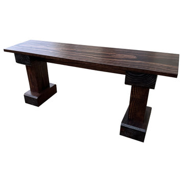 Red Mahogany Wyoming Bench, 54 Inches