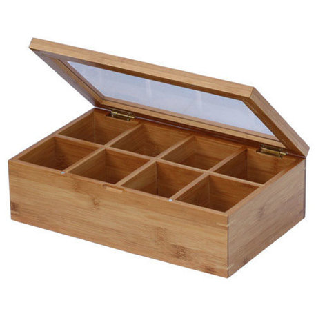 Oceanstar Bamboo Tea Box
