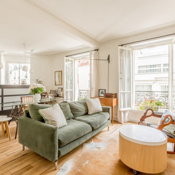 Transitional Living Room