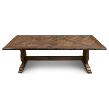 BOUND-VIO Solid Wood Dining Table