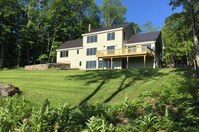 Traditional exterior home idea in Burlington