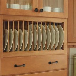 Organizing Features: Dish rack - Dinnerware And Stemware Storage