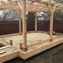 gazebo over pond