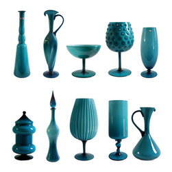 Mid Century Glass - Vases