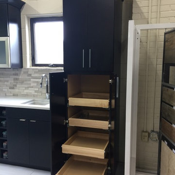 Midwest Stone Display Kitchen | Waypoint Cabinetry