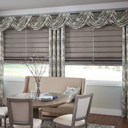 Fabric Shades - Roman Shades