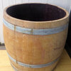 Extra Tall Wine Barrel Planter for Tree or Shrub Planting, 26"H x 26"W