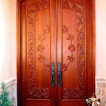 Hand Carved Door Los Angeles, CA