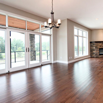 Custom Home with Beautiful Kitchen