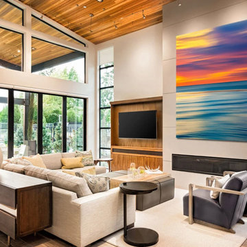 Aaron Chang Fine Art: Living Room - Pastel Swell