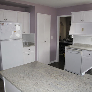 White Acrylic Painted Maple Doors