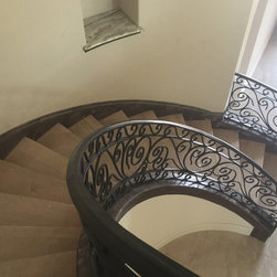 12/15 Railing installed - Stair Parts
