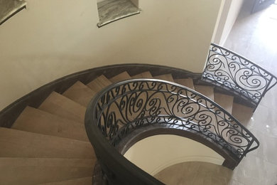 12/15 Railing installed