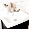 Legion Furniture Colby Single-Sink Vanity, Espresso, 18"